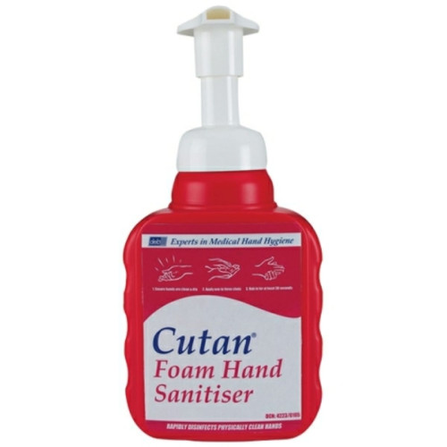 Deb Cutan Foam Hand Sanitiser - 400ml Pump Bottle