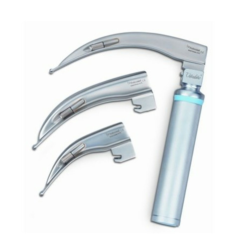 Laryngoscope 3 Blade Set in Carry Bag