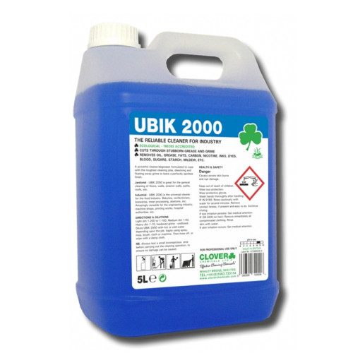 UBIK 2000 Cleaner/Degreaser - 5 Litres