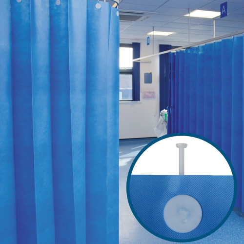 Easy-Fit Disposable Cubicle Curtain - Long - 7.5m