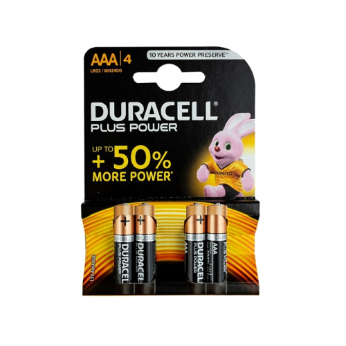 AAA Alkaline Batteries x 4