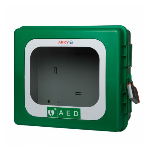 ARKY Outdoor Defibrillator Cabinet - with Alarm and Heating