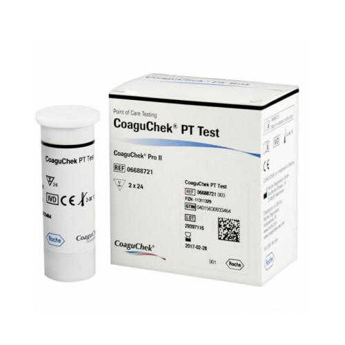 CoaguChek Pro II PT Test Strips x 48