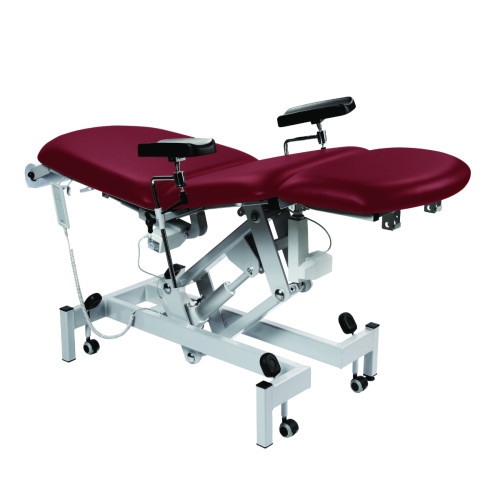 Sunflower Fusion Phlebotomy Chair Electric3 - Red Wine