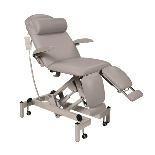 Fusion Podiatry Chair - Electric - Grey