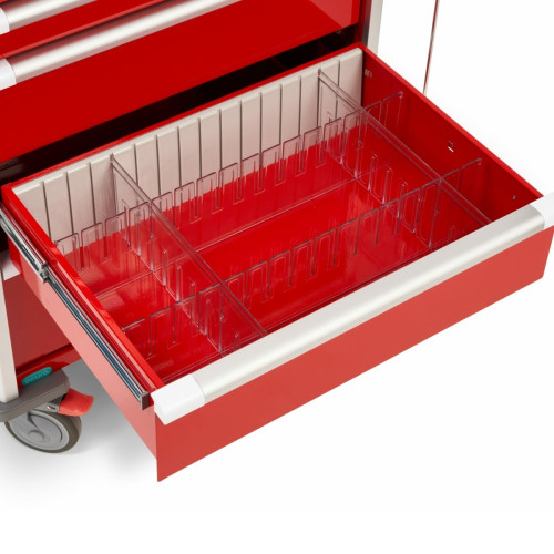 Drawer Dividers for Slimline Clini-Cart 75mm Drawers