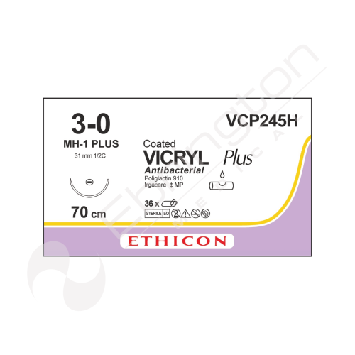 Vicryl Plus Sutures VCP245H x 36