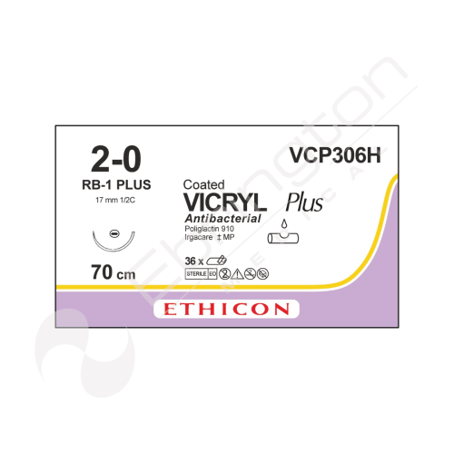 Vicryl Plus Sutures VCP306H x 36