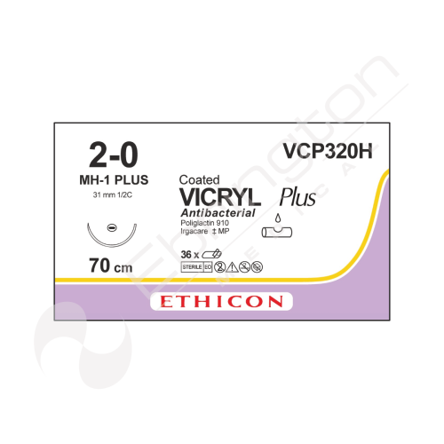 Vicryl Plus Sutures VCP320H x 36