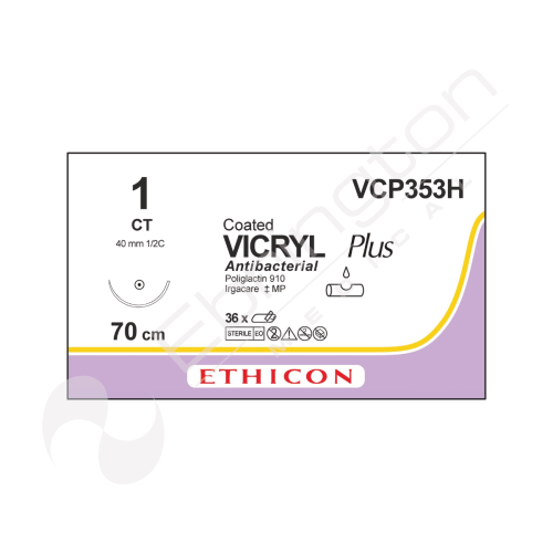 Vicryl Plus Sutures VCP353H x 36