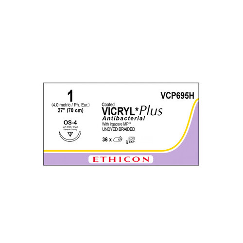 Vicryl Plus Sutures VCP395H x 36