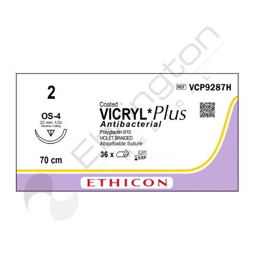 Vicryl Plus Sutures VCP1058H x 36