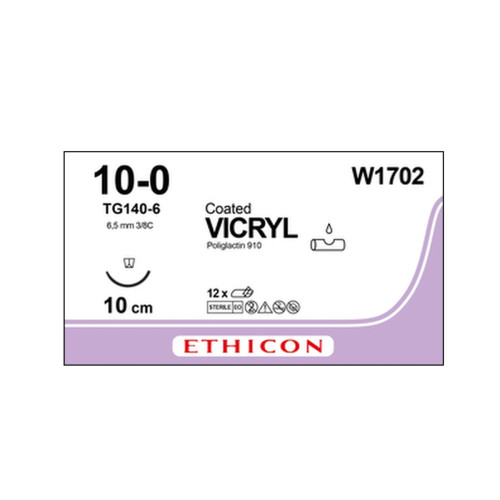 Vicryl Sutures W1702 x 12