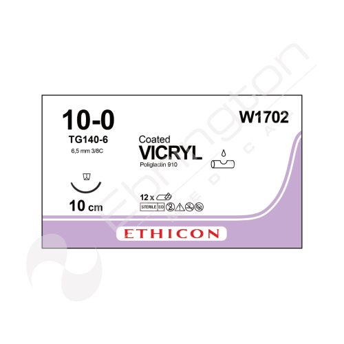 Vicryl Sutures W1702 x 12