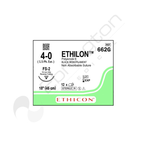 Ethilon Sutures 662G x 12