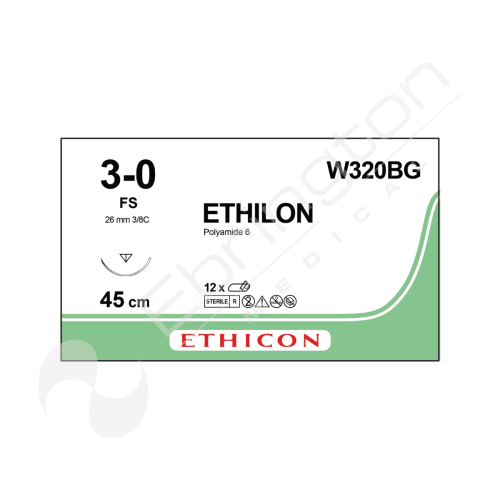 Ethilon Sutures W320BG x 12