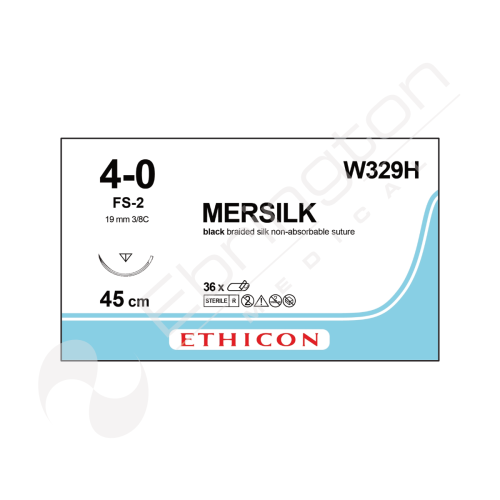 Mersilk Sutures W329H x 36