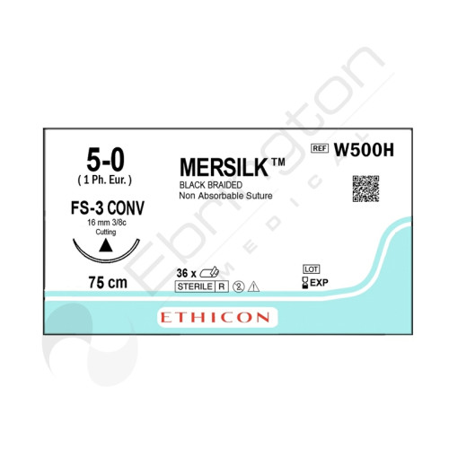 Mersilk Sutures W500H x 36