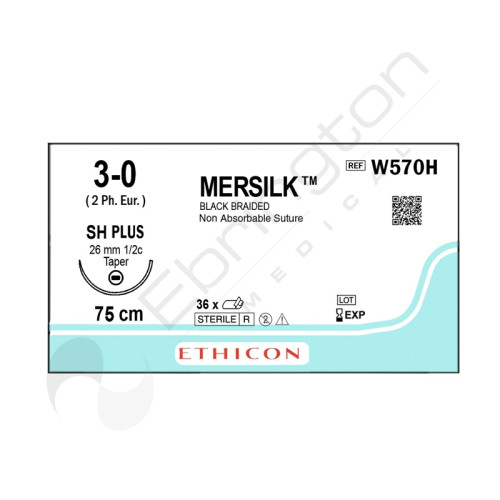 Mersilk Sutures W570H x 36