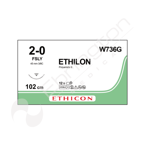 Ethilon Sutures W736G x 12