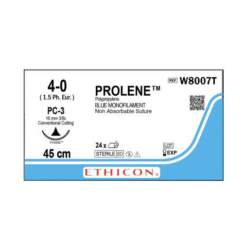 Prolene Sutures W8007T x 24