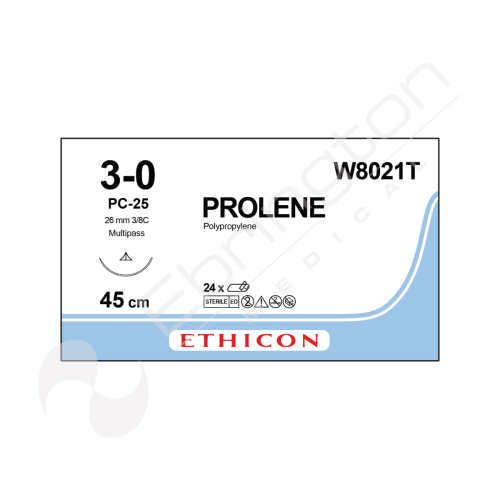 Prolene Sutures W8021T x 24