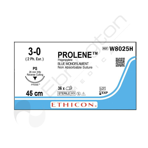 Prolene Sutures W8025H x 36