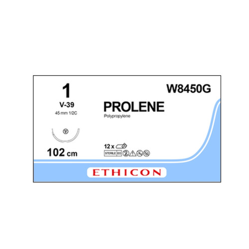 Prolene Sutures W8450G x 12