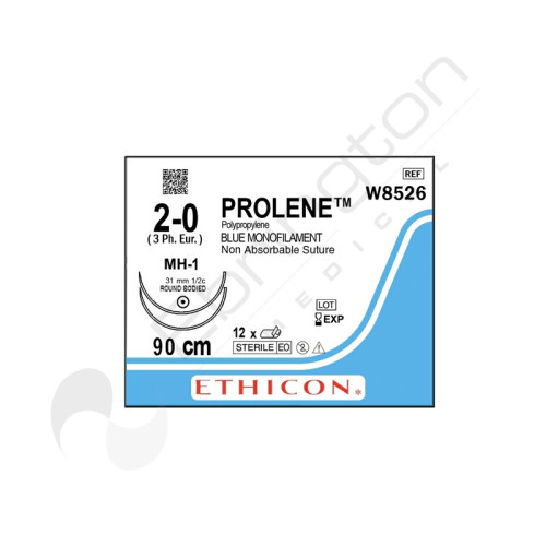 Prolene Sutures W8526 x 12