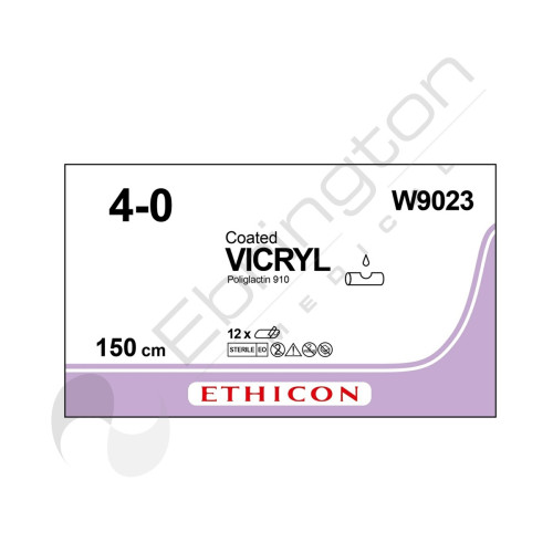 Vicryl Sutures W9023 x 12