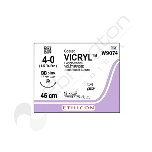 Vicryl Sutures W9074 x 12