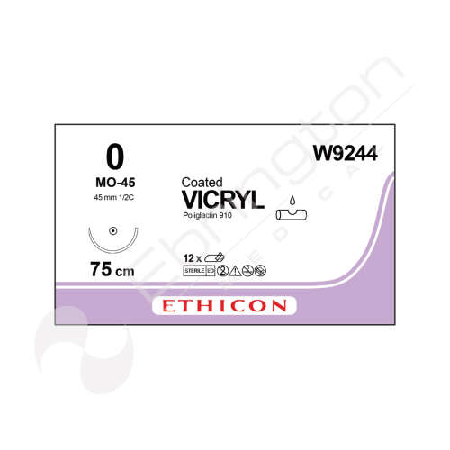 Vicryl Sutures W9244 x 12