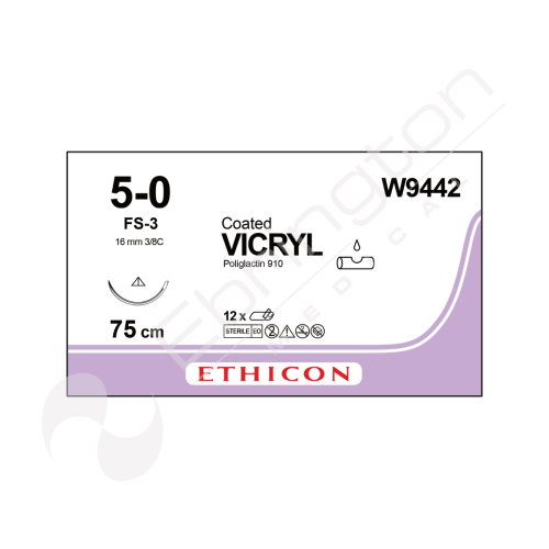 Vicryl Sutures W9442 x 12