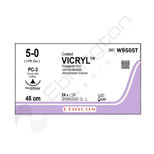 Vicryl Sutures W9505T x 24