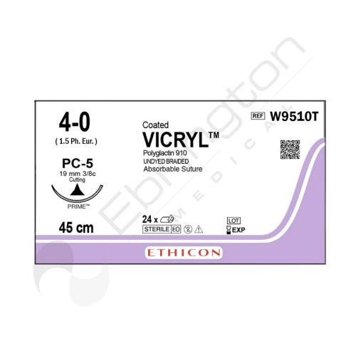 Vicryl Sutures W9510T x 24