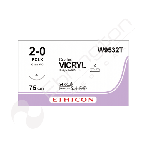 Vicryl Sutures W9532T x 24