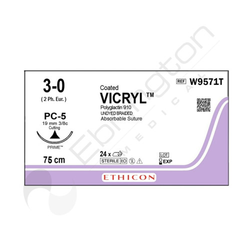 Vicryl Sutures W9571T x 24