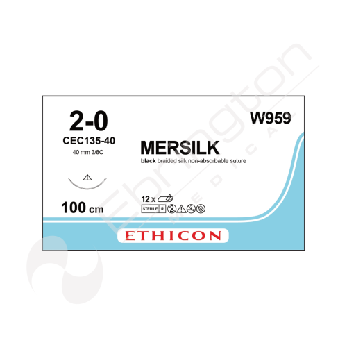 Mersilk Sutures W959 x 12