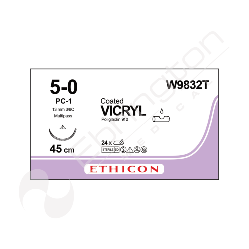 Vicryl Sutures W9832T x 24