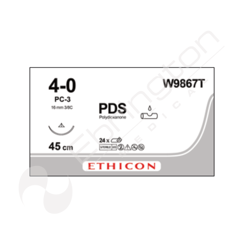 PDS II Sutures W9867T x 24