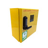 Exterior Defibrillator Cabinet with Keypad Lock - Steel