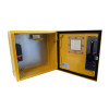 Exterior Defibrillator Cabinet with Keypad Lock - Steel